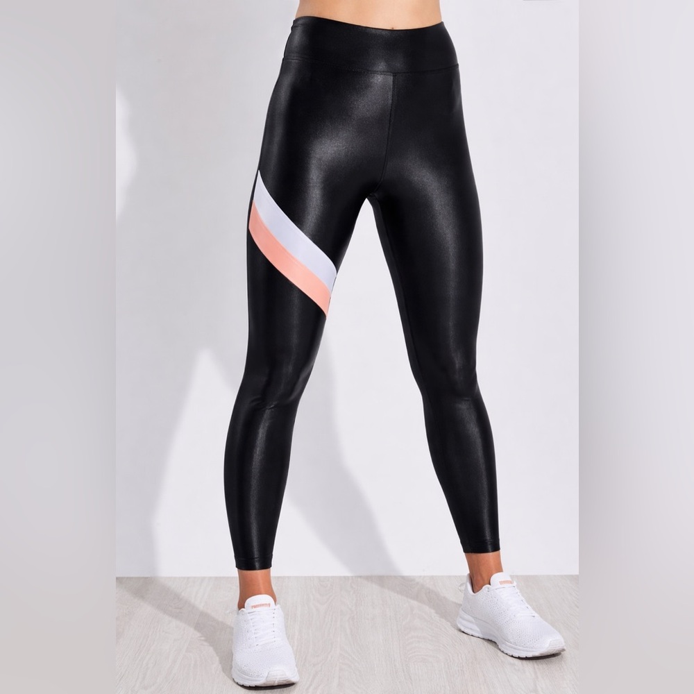 Koral activewear shiny high rise stage Legging small new with tags